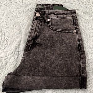 Wild Fable black denim shorts